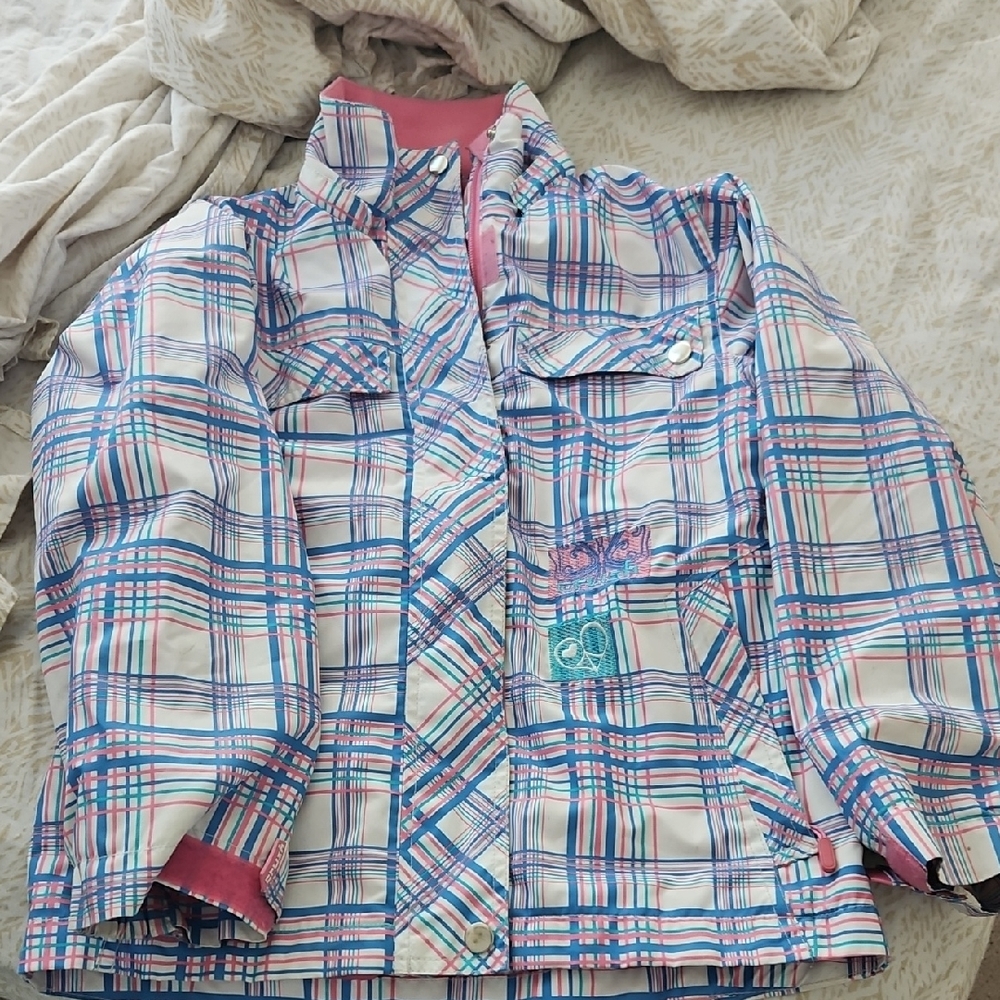 Kids Plaid Jacket - Multicolor